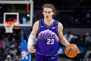 爵士主场迎战开拓者 马尔卡宁轮休 基昂特·乔治因右脚踝扭伤缺阵_24直播网