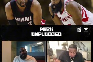 帕金斯对比哈登和韦德：哈登遇到的可是宇宙勇，连詹姆斯都搞不定的对手！